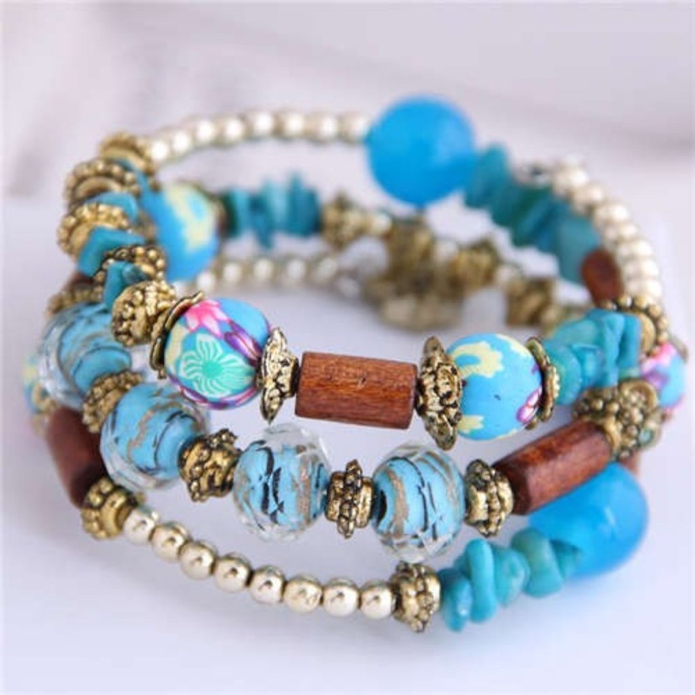 Bohemian Beaded Bracelet